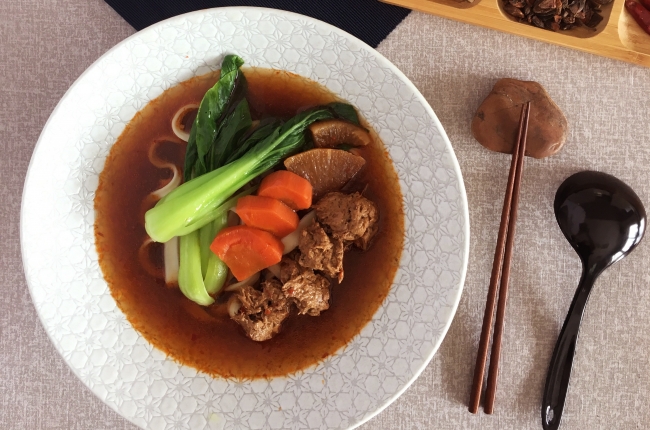 素食紅燒牛肉湯