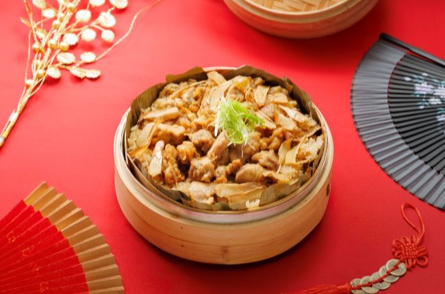 麻油雞米糕