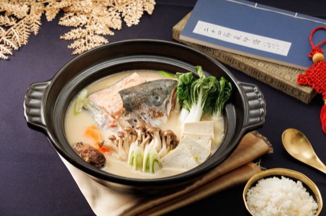 味噌石狩魚頭鍋