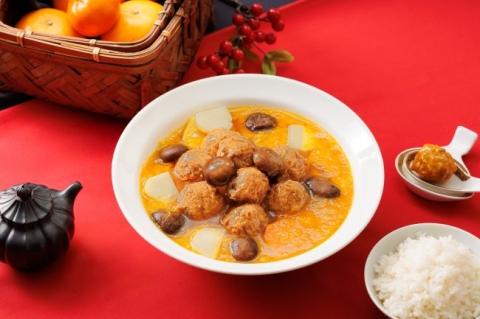 漢典食品-262-年菜_蟹粉燒獅子頭(素食)B